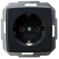 Kopp Steckdose 16A 250V Rivo Anthrazit