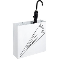 Haku-Möbel HAKU Möbel Schirmständer 22368 weiß, Metall