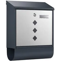 Wiltec V36 Anthrazit inkl. Zeitungsfach