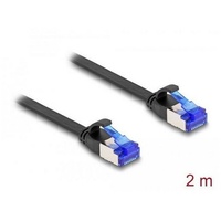 DeLock RJ45 Flachband Patchkabel Stecker zu Stecker Cat.6A 2