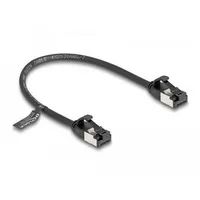 DeLock RJ45 Patchkabel CAT 8.1 U/FTP 0.25m schwarz
