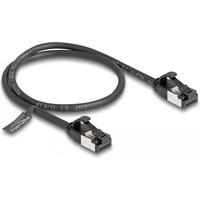 DeLock 80182 Netzwerkkabel - RJ45 m schwarz 0,5 U/FTP