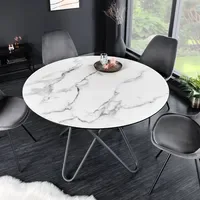 Riess-Ambiente Ellipse Ø 120 cm weiß