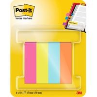 Post-it Page Marker Poptimistic Collection, 12,7mm x 44,4mm, 4