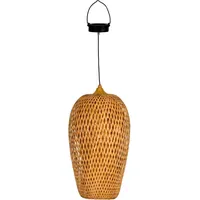 Pauleen Solarleuchte Kunststoff/Metall/Rattan 22 cm Ø, 75,2 cm H,