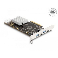 DeLock PCI Express x8 Karte mit 2 x USB
