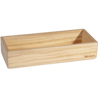 Sigel magnetischer Stiftehalter beige Holz 17,5 x 5,5 x