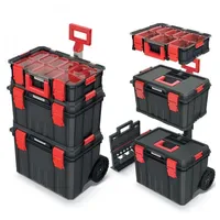 Kistenberg Modular Solution Werkzeugkoffer 3in1 Set schwarz 35,5 x