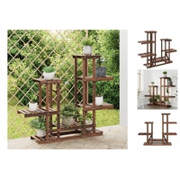 VidaXL Blumenständer 95x25x96 cm Massivholz Tanne