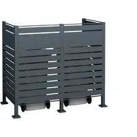 Westmann Mülltonnenbox Planum für 2 x 240 l 160