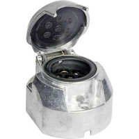 HP Autozubehör 28431 Anhänger-Steckdose [Steckdose 7polig - Stecker 7polig]