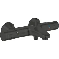 Grohe Precision Start Thermostat-Wannenbatterie Schwarz