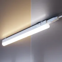 Ledscom.de 2er Set LED Unterbau-Leuchten Rigel, je 25,9cm, Farbtemperatur