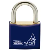 Burg Wächter 35451 Vorhängeschloss 20.00mm verschieden schließend Blau Schlüsselschloss