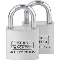 Burg Wächter Burg-Wächter Vorhangschloss-Set DUO 770 30 SB