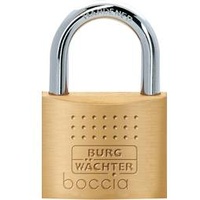 Burg Wächter 33711 Vorhängeschloss 40.00 mm verschieden schließend Messing