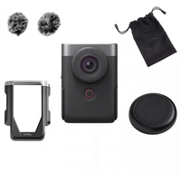 Canon PowerShot V10 Advanced Vlogging Kit silber