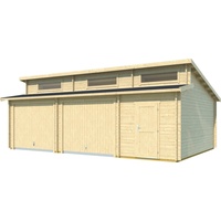 Lasita Maja Garage »Hawaii«, (Set, für 2 Fahrzeuge geeignet),