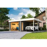 Lasita Maja Bahamas Einzelgarage 6,80 x 5,60 m grau