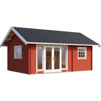 Lasita Maja Gartenhaus »CAROLINE«, (Set, inkl. Fußbodenbretter zum Verlegen),