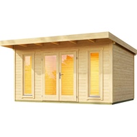 Lasita Maja Gartenhaus »SICILY«, (Set, inkl. Fussbodenbretter zum verlegen)