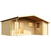 Lasita Maja Gartenhaus »LITTLE ROCK«, (Set, inkl. Fussbodenbretter zum