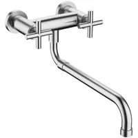 Dornbracht TARA Wand-Brückenbatterie Chrom