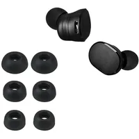 Kwmobile 6X Polster kompatibel mit JBL Tune 130 NC