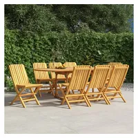 VidaXL Gartenstuhl 47 x 47 x 89 cm braun