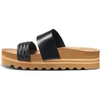 REEF Cushion Vista HI Sandale, Black Braid, 41 EU