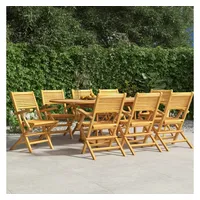 VidaXL Gartenstuhl 55 x 62 x 90 cm braun