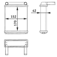 Mahle Wärmetauscher Innenraumheizung