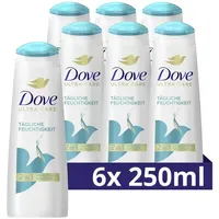 Dove Tägliche Feuchtigkeit 2in1 Shampoo & Spülung 6 x