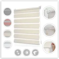 Lichtblick Duo Rollo / Doppelrollo Klemmfix 45 cm x