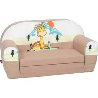 Knorrtoys Kindersofa Giraffe on Tour Baumwolle 90 x 60