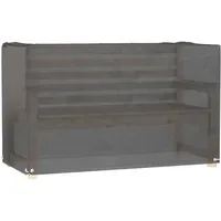 VidaXL Gartenmöbel-Abdeckung 125 x 55 x 75 cm Schwarz