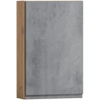 Held Hängeschrank Varese ca. 40x64 cm Hellgrau/Eiche