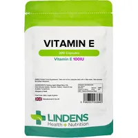Lindens Vitamin E 100IE 200 Kapseln DL Alpha Tocopherol