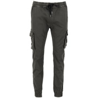 Alpha Industries Cotton Twill Joggers Greyblack M