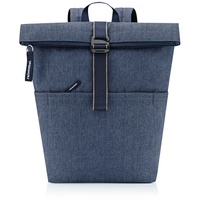 Reisenthel rolltop backpack Herringbone Dark Blue