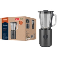 Grundig SM 7140 Standmixer Dark Inox/Edelstahl (800 Watt, 1.5