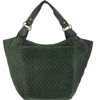 GREENLAND Nature Femi & Nine Schultertasche Leder 38 cm