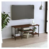 VidaXL TV-Schrank Braun Eichen-Optik 102x35x45,5 cm Holzwerkstoff