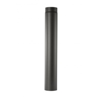 FireFix Ofenrohr R130/1 13 x 100 cm schwarz