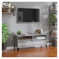VidaXL TV-Schrank Grau Sonoma 100x34,5x44,5 cm Holzwerkstoff Modell 2