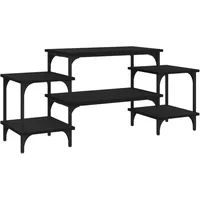 VidaXL TV-Schrank Schwarz 117x35x52 cm Holzwerkstoff
