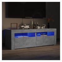 VidaXL TV-Schrank mit LED-Beleuchtung Betongrau 120x35x40 cm Modell 3