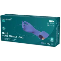 Medi-Inn Pro Nitril Clinic Perfect Long Einmalhandschuhe puderfrei XL