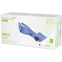 Medi-Inn Nitril blue Einmalhandschuhe Big Box puderfrei (Größe L