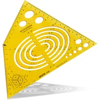 ARISTO Schablone Axonograph Isometric DIN 5